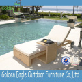 Pool Side Wicker Automatic Control Lounger